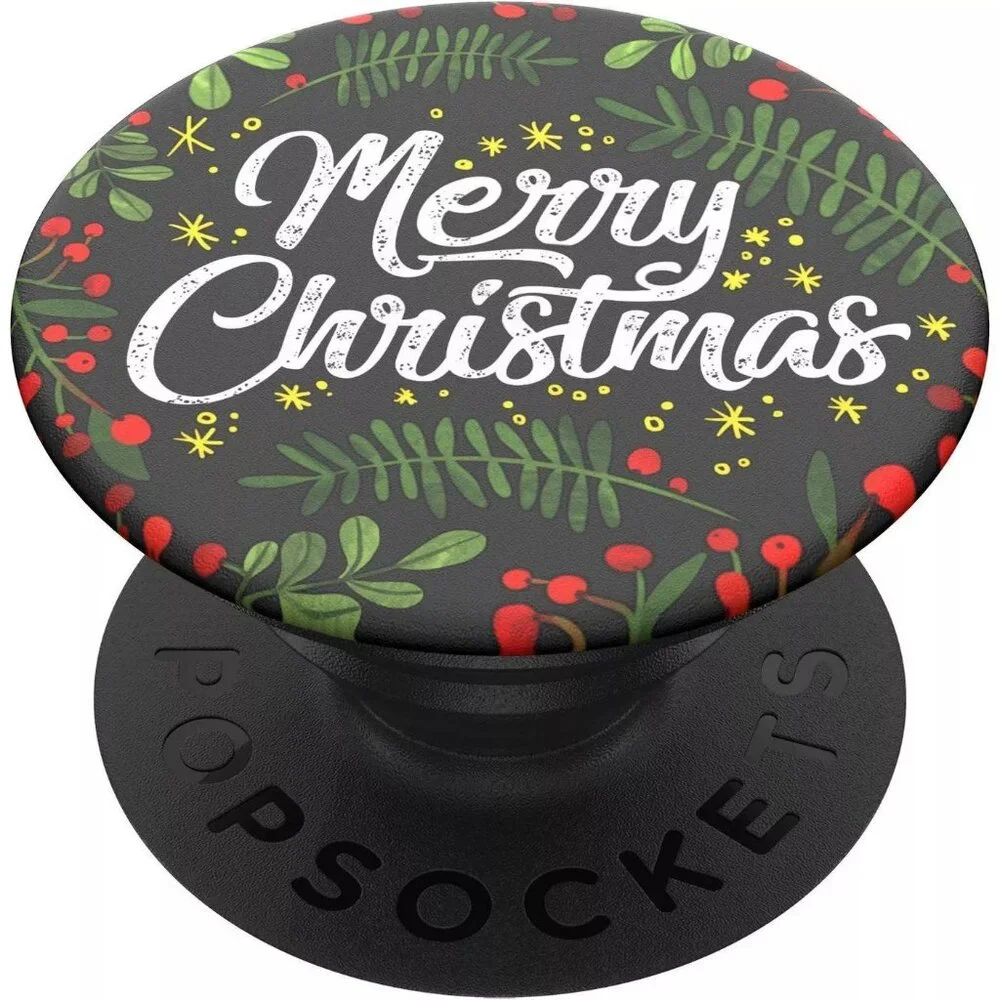 Merry Christmas Popsockets Single Grip & Stand Phones and Tablet Holder